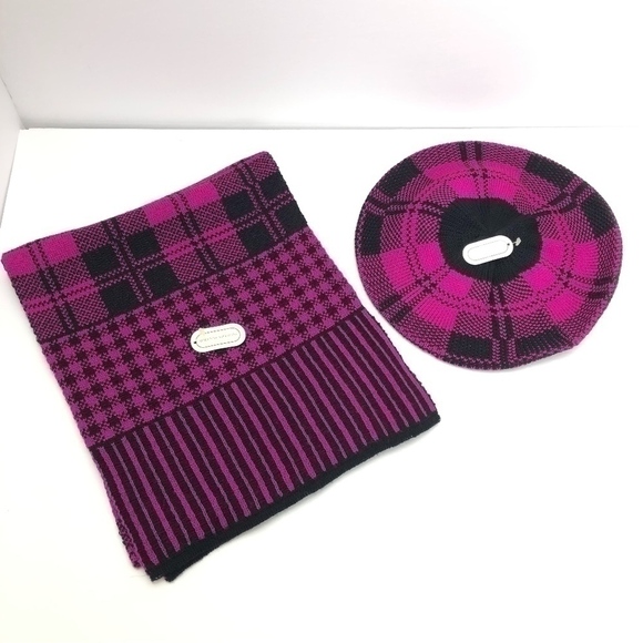 NWT Adrienne Vittadini Beret Scarf Set! - Picture 1 of 8